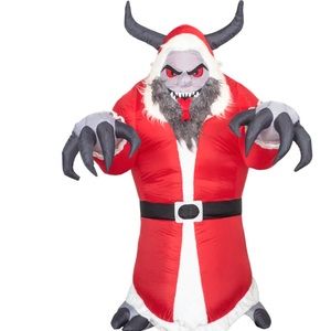 Krampus Christmas Inflatable! NEW in box never opened!